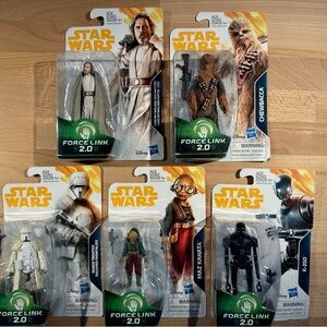 Star Wars Force Link 2.0 Set of 5 Action Figures